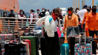 Desembarco de un crucero de Disney