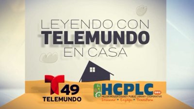 Leyendo Con Telemundo En Casa junto a Giselle López