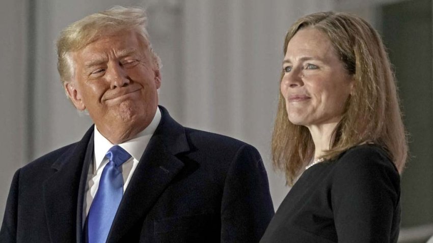 Trump logra colocar a su nominada en la Corte Suprema a solo días de las elecciones presidenciales