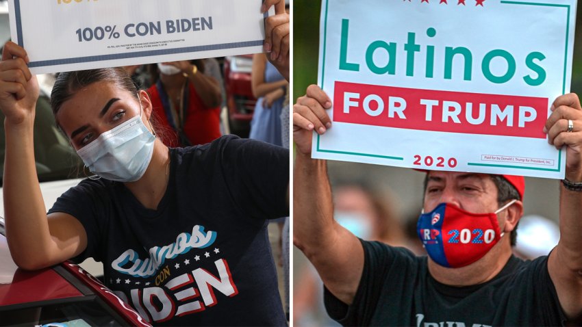 ¿Trump o Biden? Votantes hispanos explican cómo se decidieron por su candidato a la presidencia