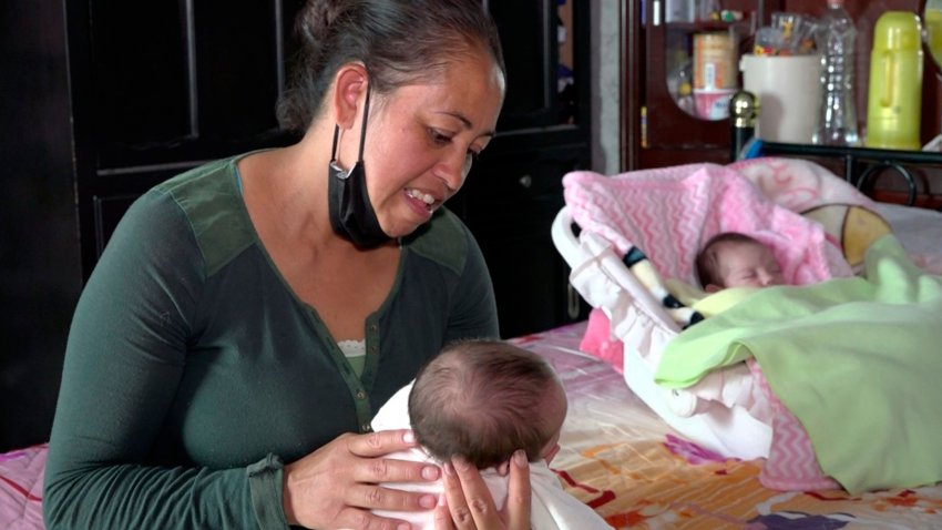 Carolina, la mexicana que superó el coronavirus durante el embarazo de sus gemelas