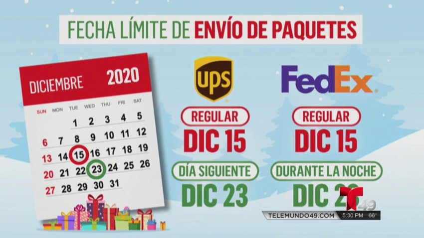 Contra el reloj para enviar los regalos por correo