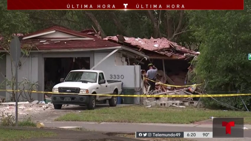 Se registra explosión en una residencia de Seffner