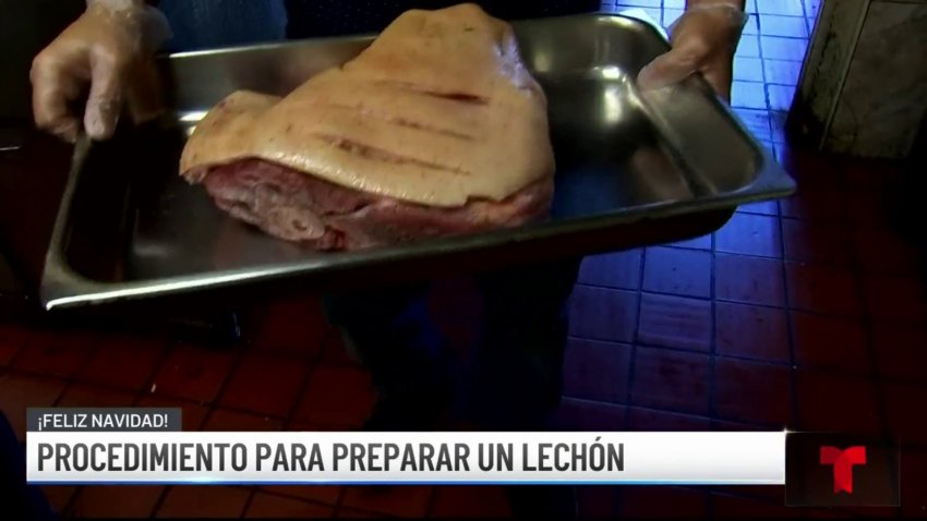 Procedimiento para preparar un lechón