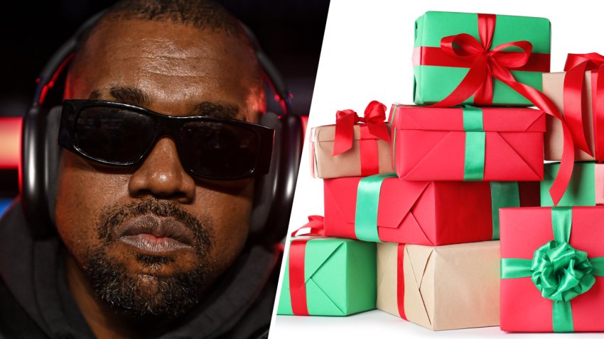 Kanye West hace de “Santa” y regala juguetes a cientos de niños en Chicago