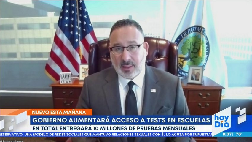 EEUU entregará 10 millones de test del COVID-19 por mes en escuelas