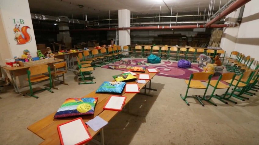 Estas son las nuevas “escuelas” en Ucrania ante atípico regreso a clases por la invasión rusa