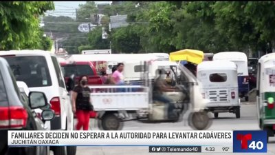 En Juchitán, Oaxaca pobladores levantan a sus muertos