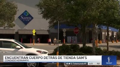 Encuentran cuerpo detrás de tienda Sam’s en Condado Hernando