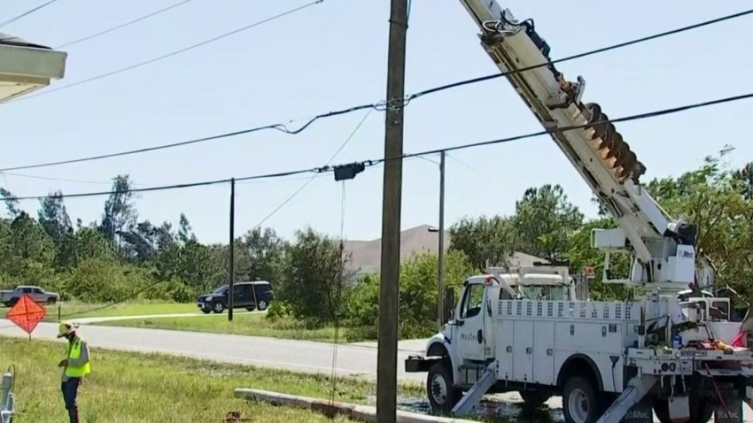 Comunidades del Condado Lee sin electricidad tras Ian