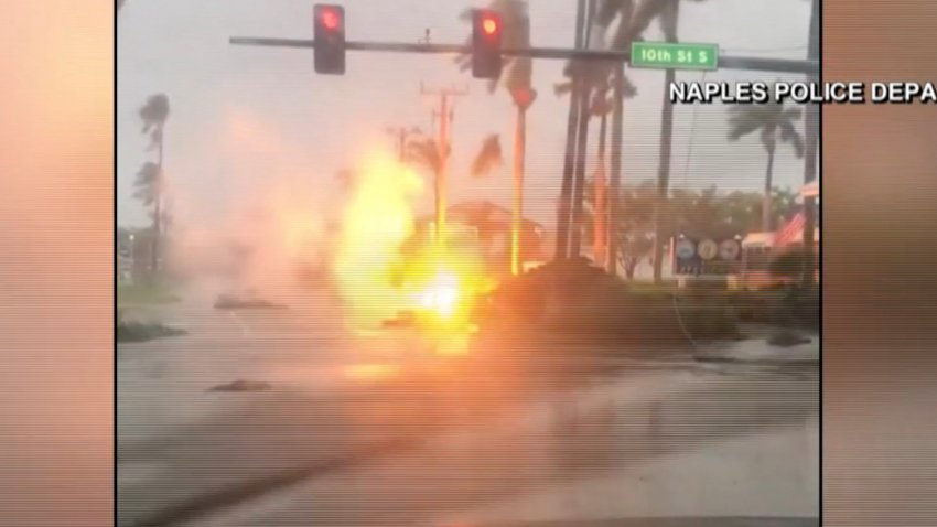 Rescates, incendios y más: en video captan el azote del huracán Ian en Florida