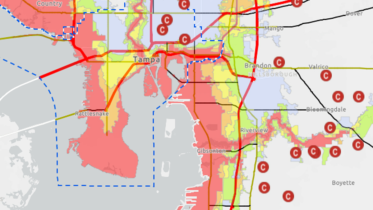 Emiten órdenes de evacuación para varias zonas de Tampa – Telemundo ...