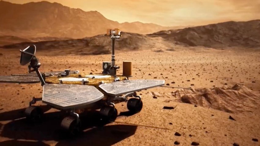 Robot chino hace impresionante hallazgo sobre los orígenes del agua en Marte
