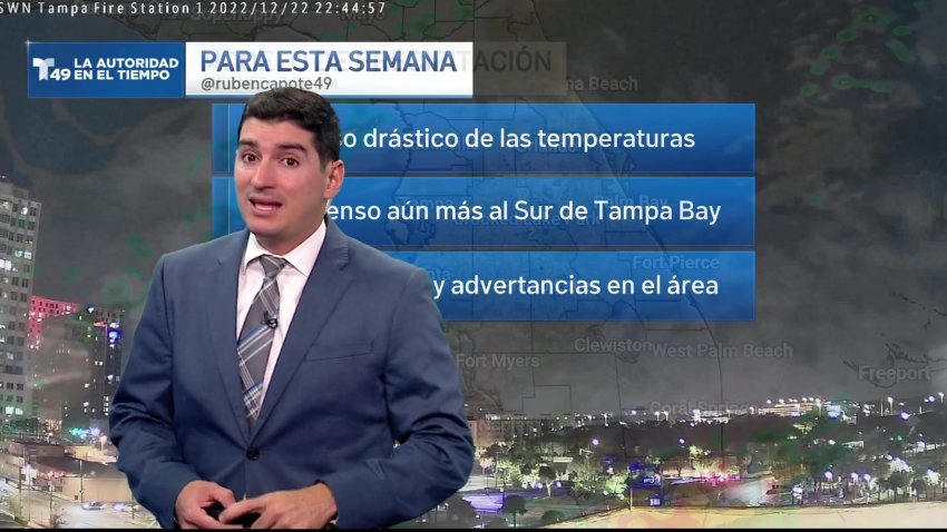 Pronóstico del tiempo para el fin de semana de navidad en la Bahía de Tampa