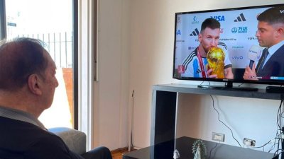 La foto del exentrenador de la albiceleste que enloqueció a Argentina