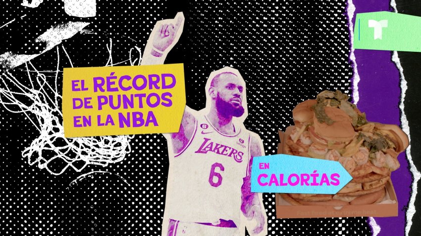 LeBron James rompió el récord de puntaje de la NBA: mira cómo eso vería si fueran calorías