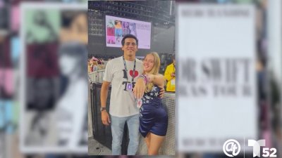 Pareja peruana se compromete en el concierto del Taylor Swift