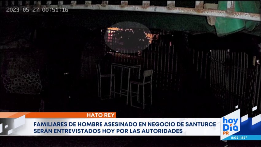 Cámara capta cuando se escuchan detonaciones realizadas contra hombre mientras bailaba