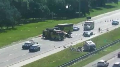 Choque entre 5 autos deja 1 muerto en la I-4 en Hillsborough