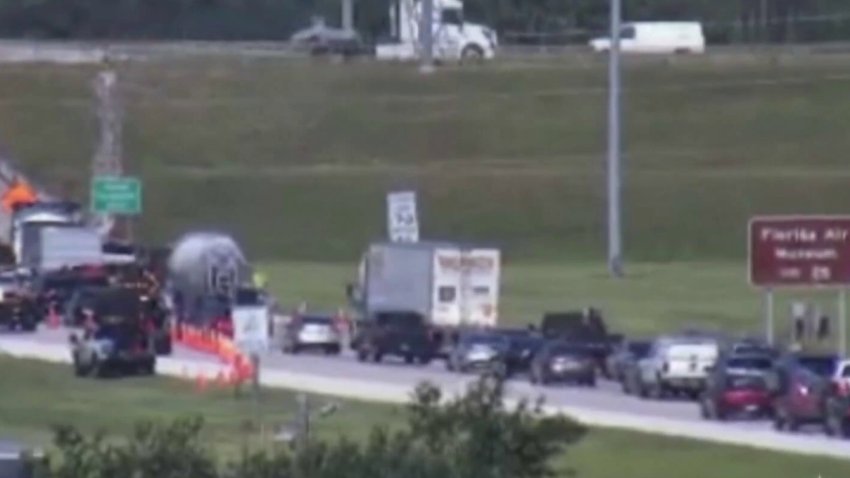 Accidente de tránsito provoca cierre de vías en I-4 en Polk