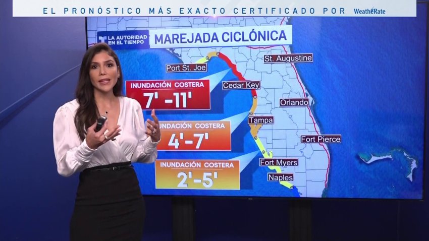 Serio peligro por la marejada ciclónica que causaría Idalia