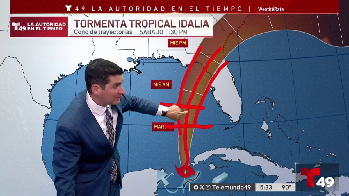 ¿Por qué es importante el meridiano 85 en el paso de Idalia