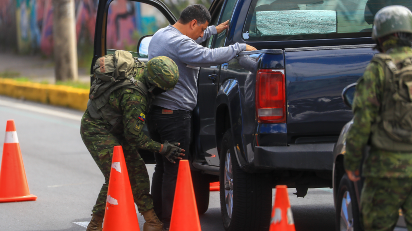 Militares ecuatorianos