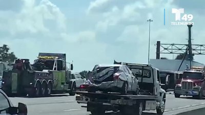 Reportan accidente grave en la I-4 en Plant City