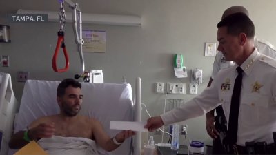 Agentes que sufrieron ataque recibieron un gran regalo