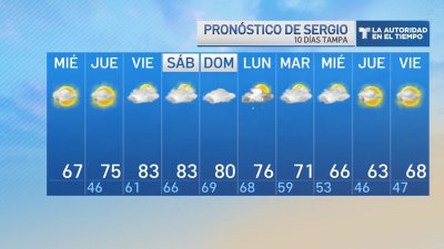 Pronóstico del tiempo para el 29 de noviembre