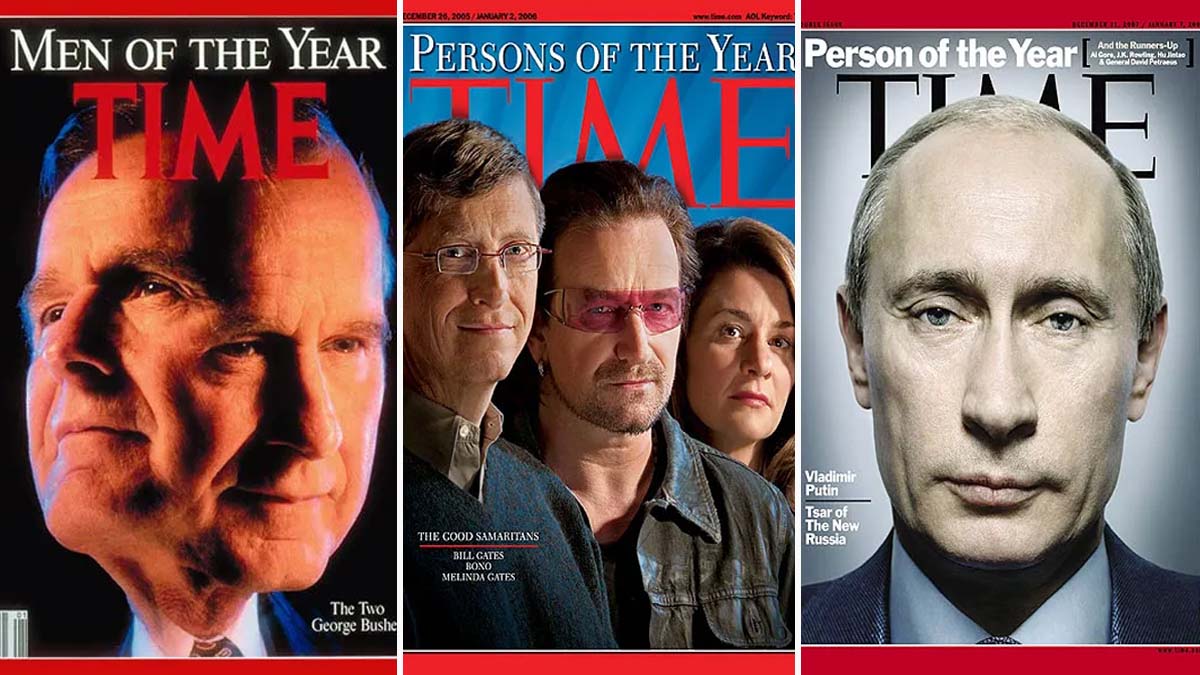 En fotos: la Persona del Año de la revista Time desde 1988