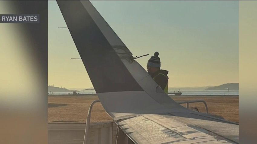 Aviones chocan levemente en el aeropuerto Boston Logan