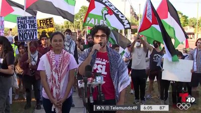 Manifestantes pro-palestina siguen en pie de lucha con sus protestas