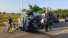 Accidente de camión en US-301 provoca cierre de carriles y derrame de Diesel en Tampa
