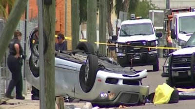 Fatal accidente en la avenida Hillsborough en Tampa