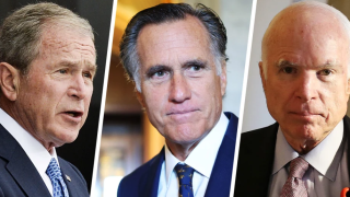 Más de 200 republicanos que trabajaron para ambos Bush, Mitt Romney y John McCain, apoyan a Kamala Harris.