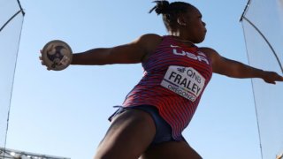 Veronica Fraley está en París 2024 con la intención de superar sus marcas.