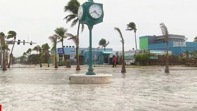 Fort Myers sufre inundaciones con el huracán Helene aún muy lejos de su territorio