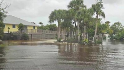 Labores de recuperación en Sanibel tras los daños causados por Helene