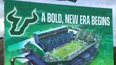 USF puso la primera piedra para la construcción del nuevo estadio