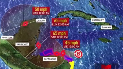 Depresión tropical 19 podría convertirse en tormenta en las próximas horas