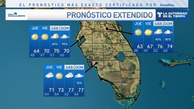 Pronóstico del tiempo para el 15 de enero de 2025