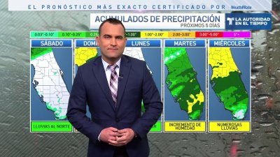 Pronóstico del tiempo para el 17 de enero de 2025