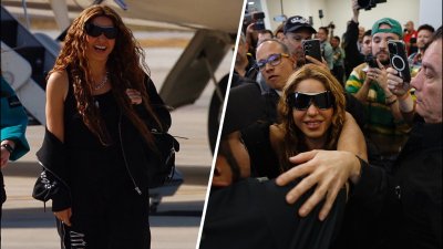 En imágenes: Shakira llega a México para los ensayos de su gira