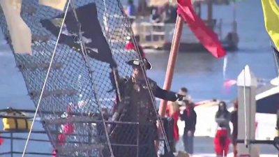 Despliegue de seguridad durante invasión del Gasparilla en Tampa