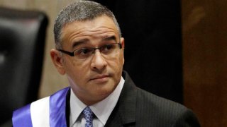 El expresidente de El Salvador, Mauricio Funes.