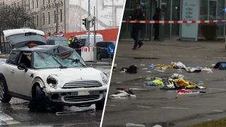 Un conductor atropelló una multitud en Munich, Alemania, causando heridas en al menos 27 personas, según autoridades.