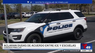 Aclaran dudas de acuerdo entre ICE y escuelas de Pinellas