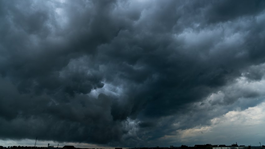 Foto de archivo de una tormenta.