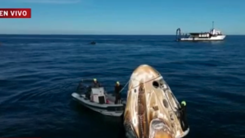 Astronautas varados en el espacio por nueve meses regresan a la Tierra